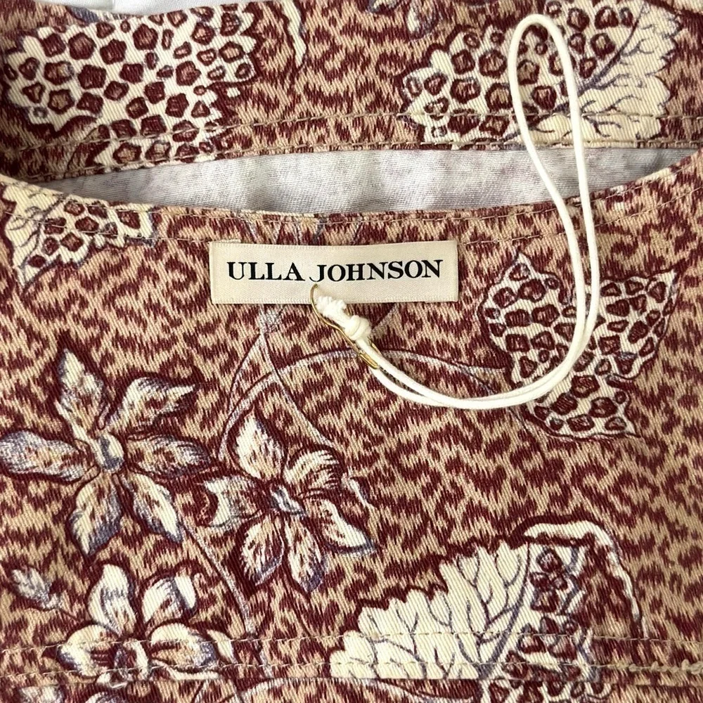 NWOT Ulla Johnson Short Long-Sleeve Cameron Playsuit Romper - Picture 7 of 8